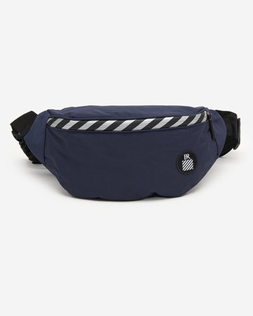 Темно-синяя спортивная сумочка унисекс