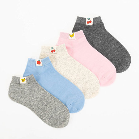 Женские носки, набор из 5 пар