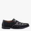 Черные и серые мужские туфли Lenni - Обувь