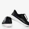 Черные спортивные туфли с блестками Likera - Обувь