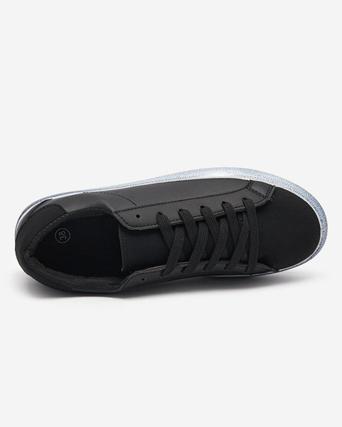 Черные женские спортивные кроссовки Asufi - Обувь
