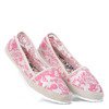 Эспадрильи с розовым цветком Люба - Обувь