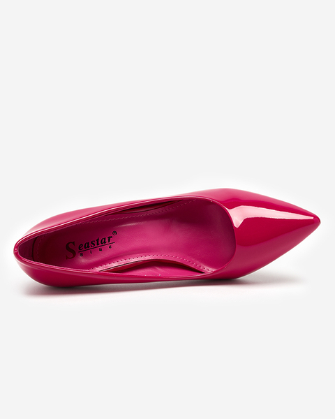 Лакированные туфли-лодочки цвета фуксии на шпильке Brucie - Обувь