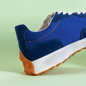 Оранжево-синие мужские кроссовки Willy