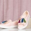 Розовые спортивные кроссовки с бахромой Osederra - Обувь