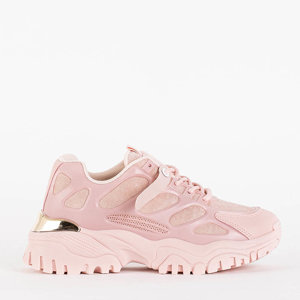 Розовые женские кроссовки Raysn