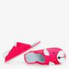 Розовые женские тапочки с собачкой Doggi - Обувь