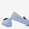 Синие ажурные лоферы Verinda - Обувь