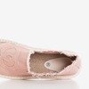 Женские розовые эспадрильи от Elmot - Обувь