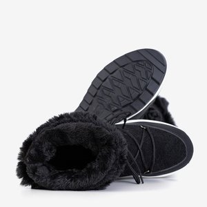 Женские утепленные зимние сапоги Columbita Black - Обувь