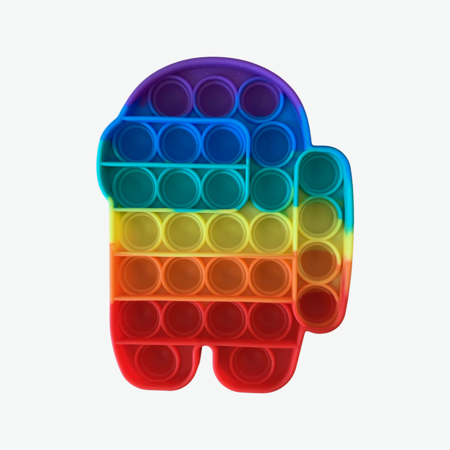 Багатобарвна сенсорна іграшка POP IT - іграшки