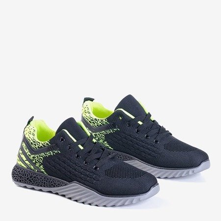 Чоловіче взуття чорного та зеленого кольору Dżeki - Взуття 1