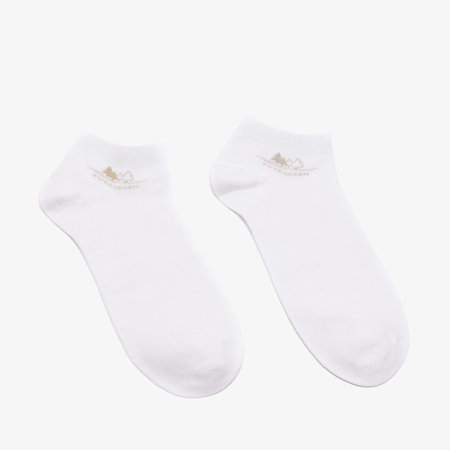 Чоловічі білі шкарпетки до щиколотки - Нижня білизна