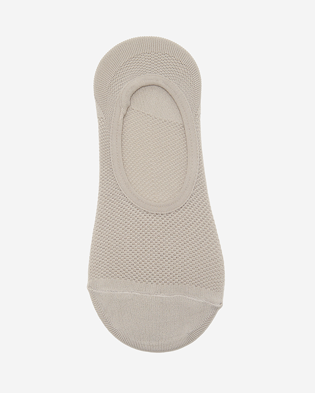 Сірі жіночі шкарпетки з бамбукової тканини - Нижня білизна