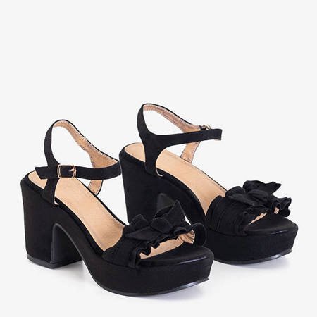 Жіночі чорні босоніжки на посту Venis - Взуття