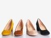 Бежеві жіночі насоси на низькій посаді Дай любов - Взуття 1