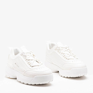 Біле жіноче спортивне взуття Момент - Взуття 1