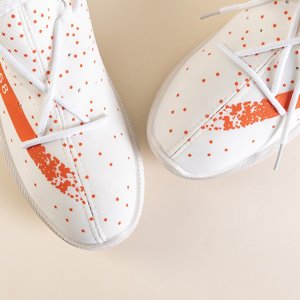 Біле жіноче спортивне взуття Monisa