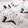 Білі кросівки з чорною вставкою Miasea - Взуття