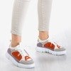 Білі потворні туфлі з різнокольоровими вставками Jessi - Взуття 1