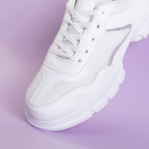 Білі жіночі кросівки Flori