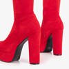 Червоні черевики на високих підборах Fagida - Взуття