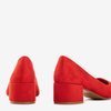 Червоні насоси на низькій посаді Amee - Взуття 1