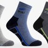 Чоловічі різнокольорові голеностопні шкарпетки 5 / упаковка - Шкарпетки