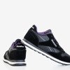 Чорне та фіолетове жіноче спортивне взуття Sandi - Взуття