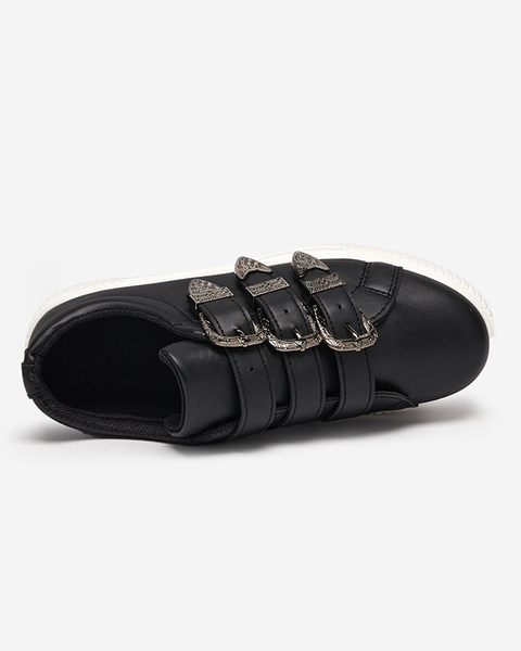 Чорне жіноче спортивне взуття Puvo
