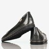 Чорні блискучі жіночі балетки з прикрасою Romanisca - Взуття 1