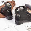 Чорні черевики з екологічної шкіри від Dermicas - Взуття