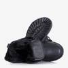 Чорні дитячі туристичні черевики на шнурівці Танзанія - Взуття