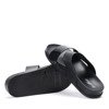 Чорні гумові шльопанці Aquera - Взуття