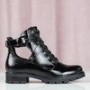 Чорні лаковані черевики з вирізами Ivone - Взуття