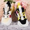 Чорні спортивні кросівки з різнокольоровими вставками Ida - Взуття 1