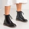 Чорні жіночі черевики з екошкіри Lesita - Взуття