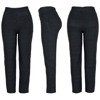 Чорні жіночі штани з еластичного матеріалу - Штани 