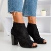 Чорні жіночі високі черевики з вирізом Iltensa - Взуття 1