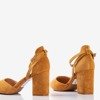 Коричневі жіночі туфлі на підборах Party Time