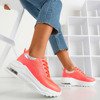 Неонові оранжеві спортивні кросівки з голографічними вставками з пігулок - Взуття 1