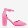 Неонові рожеві жіночі босоніжки на верхній пості Raviola - Взуття 1