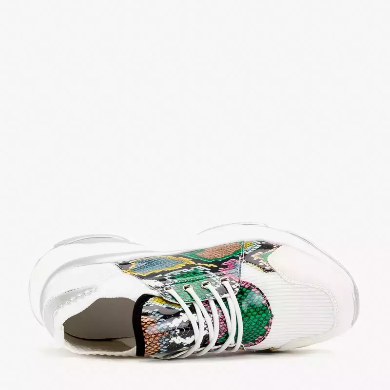 OUTLET Біле жіноче спортивне взуття Снікерси Xolli - Взуття