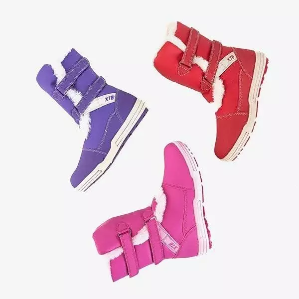 OUTLET Дитячі червоні чоботи для снігу Astoria - Взуття