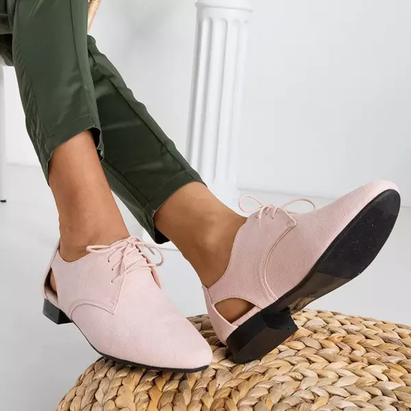OUTLET Рожеве жіноче взуття з вирізами Fairy - Взуття