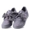 OUTLET Сіре спортивне взуття, перев’язане стрічкою Viculio - Взуття