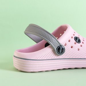 Рожеві дитячі тапочки Feia - Взуття