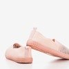 Рожеві ковзаючі смугасті кросівки Yeques - Взуття 1