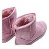 Рожеві снігові черевики Valia - Взуття