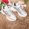 Срібні жіночі кросівки з голографічною обробкою That''s You - Взуття 1